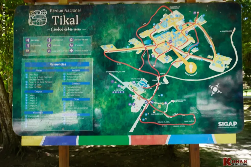 tikal mapa